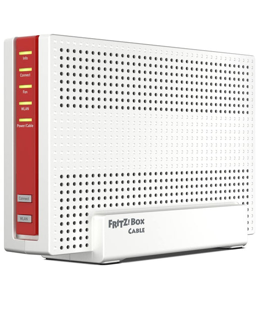AVM FRITZ!Box 6690 Cable (DOCSIS 3.1, Wi-Fi 6, 4.800 + 1.200 Mbit/s, 2.5-Gbit LAN, USB 3.0, DECT)